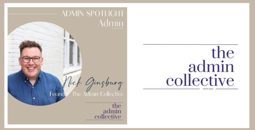 Nick Ginsburg The Admin Collective Admin Avenues Admin Spotlight Image