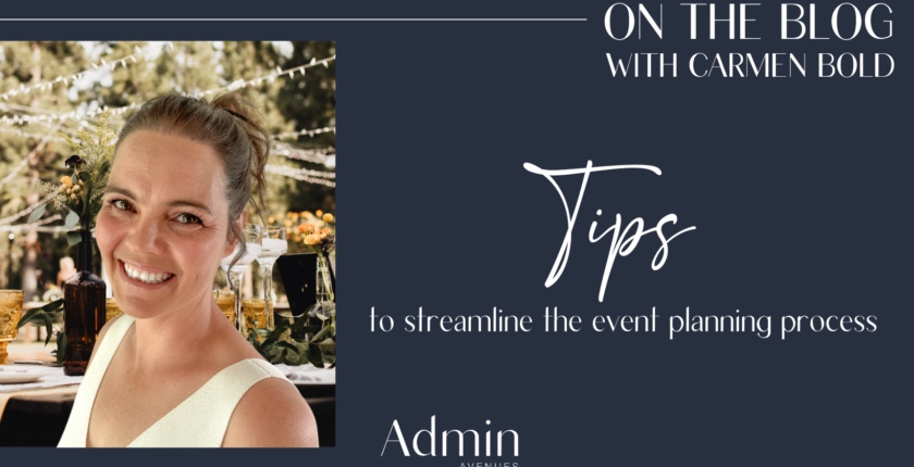 Carmel Bond_Event Managenent Blog for Admin Avenues
